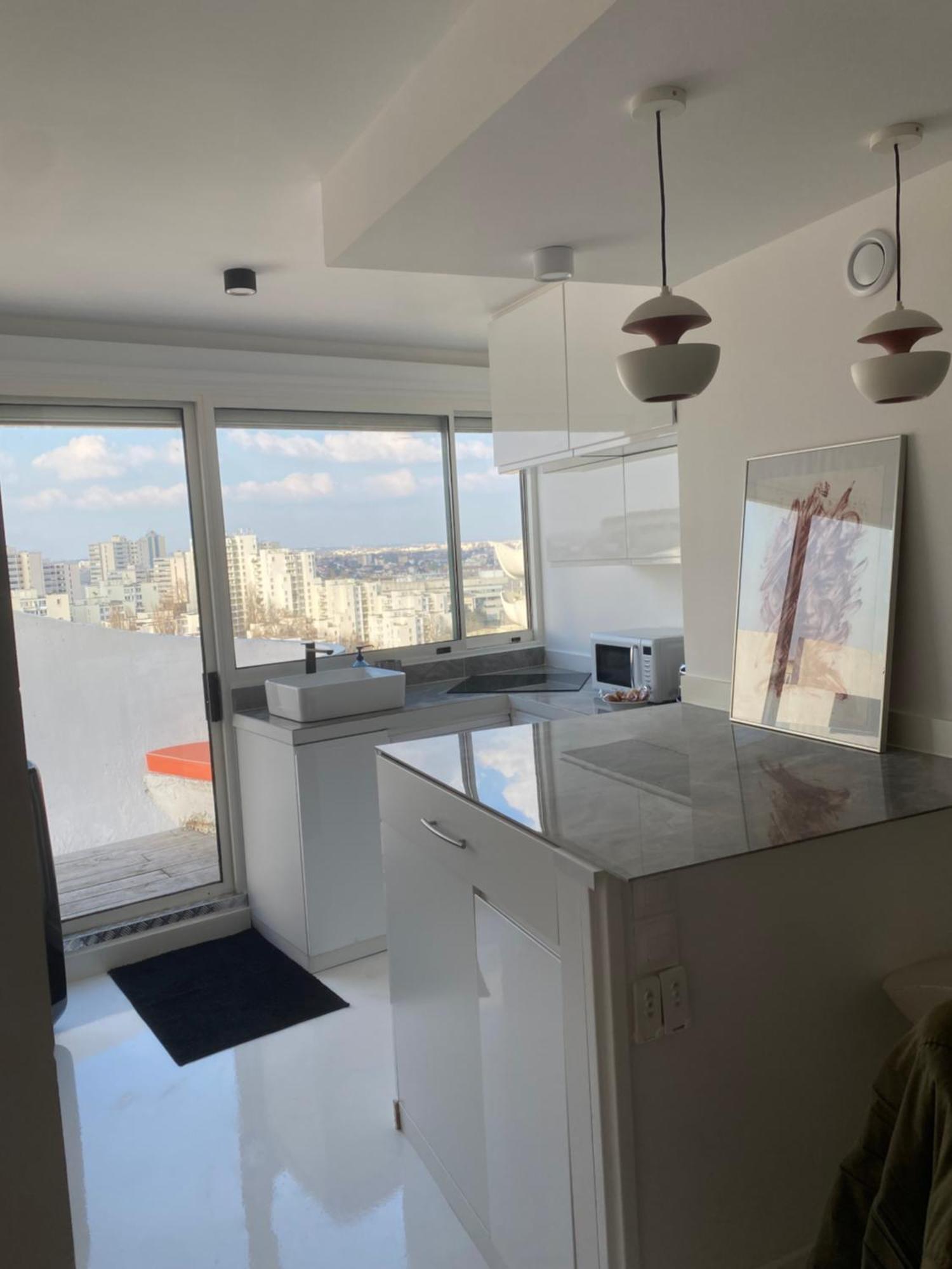14Eme Et Der Etage "Arty" Avec 2 Chambres Et Vue Panoramique ! เครเตย ภายนอก รูปภาพ